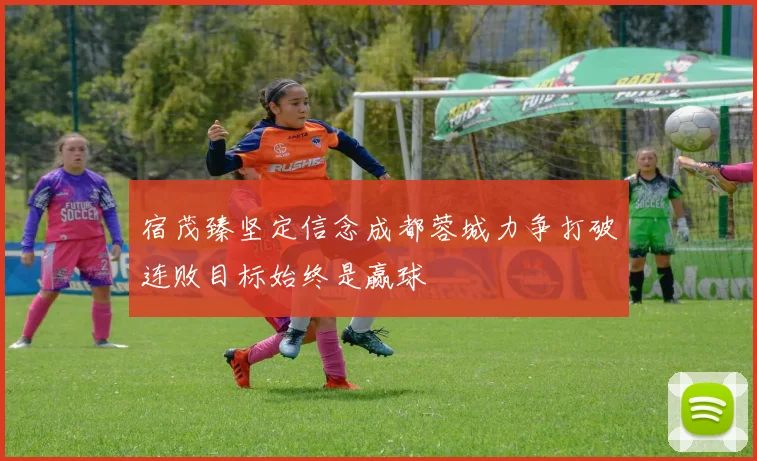 宿茂臻坚定信念成都蓉城力争打破连败目标始终是赢球